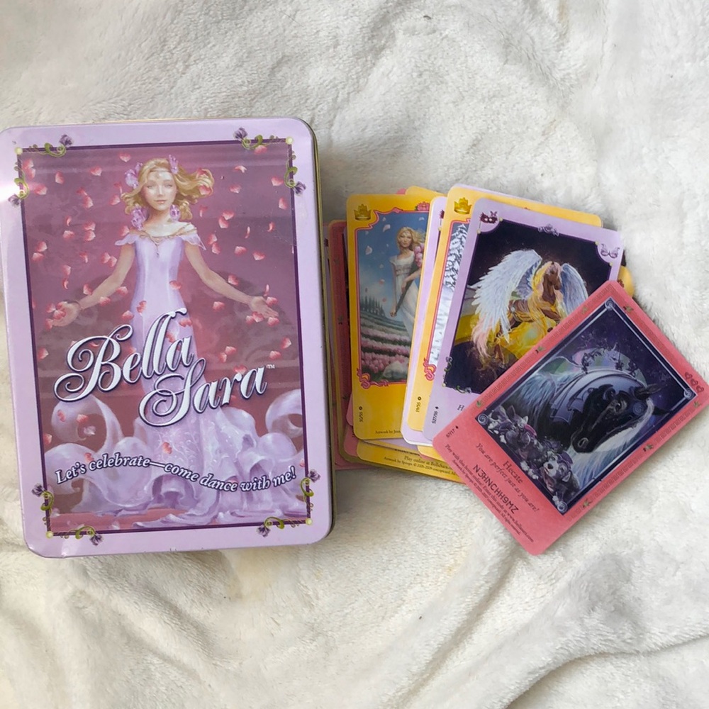 Bella Sara Horse Trading Cards and Collector Tin